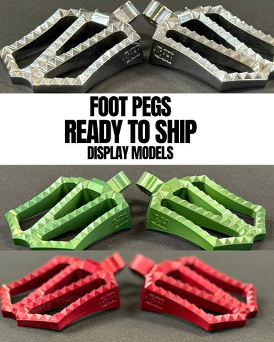 Foot Pegs:  Omen Pegs